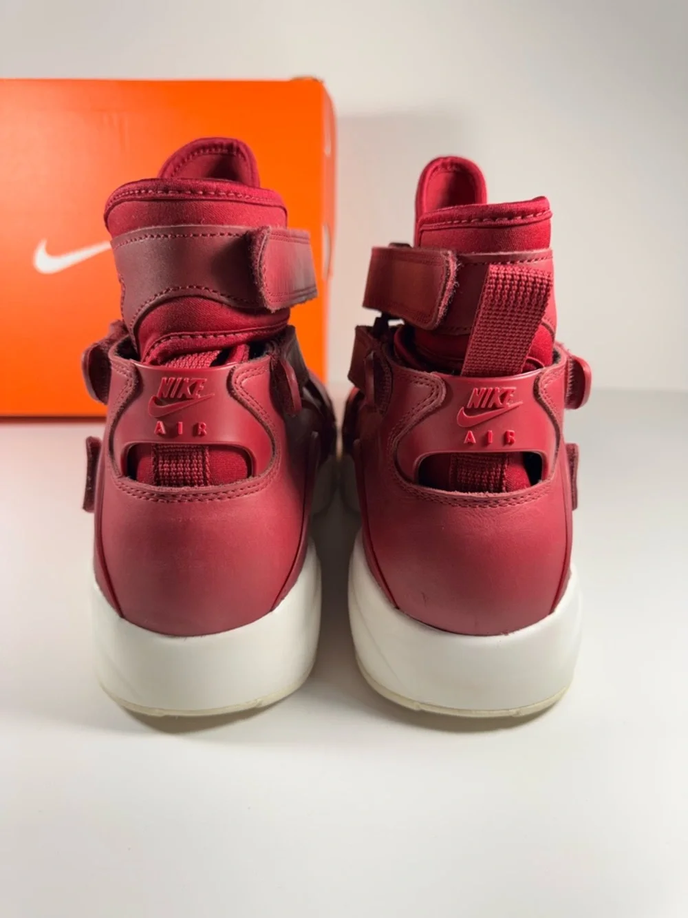 Sold Nike Air Unlimited Noble Red Sail David Robinson Men's 11.5 Rare Sneakers